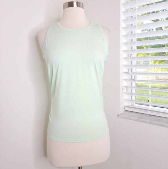 ATHLETA Essence Tie Back Tank In Mint Green XS. - Picture 4 of 8